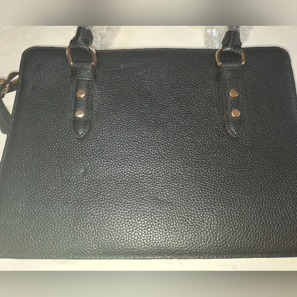 Kate Spade Black Leather Bag - Picture 2 of 8